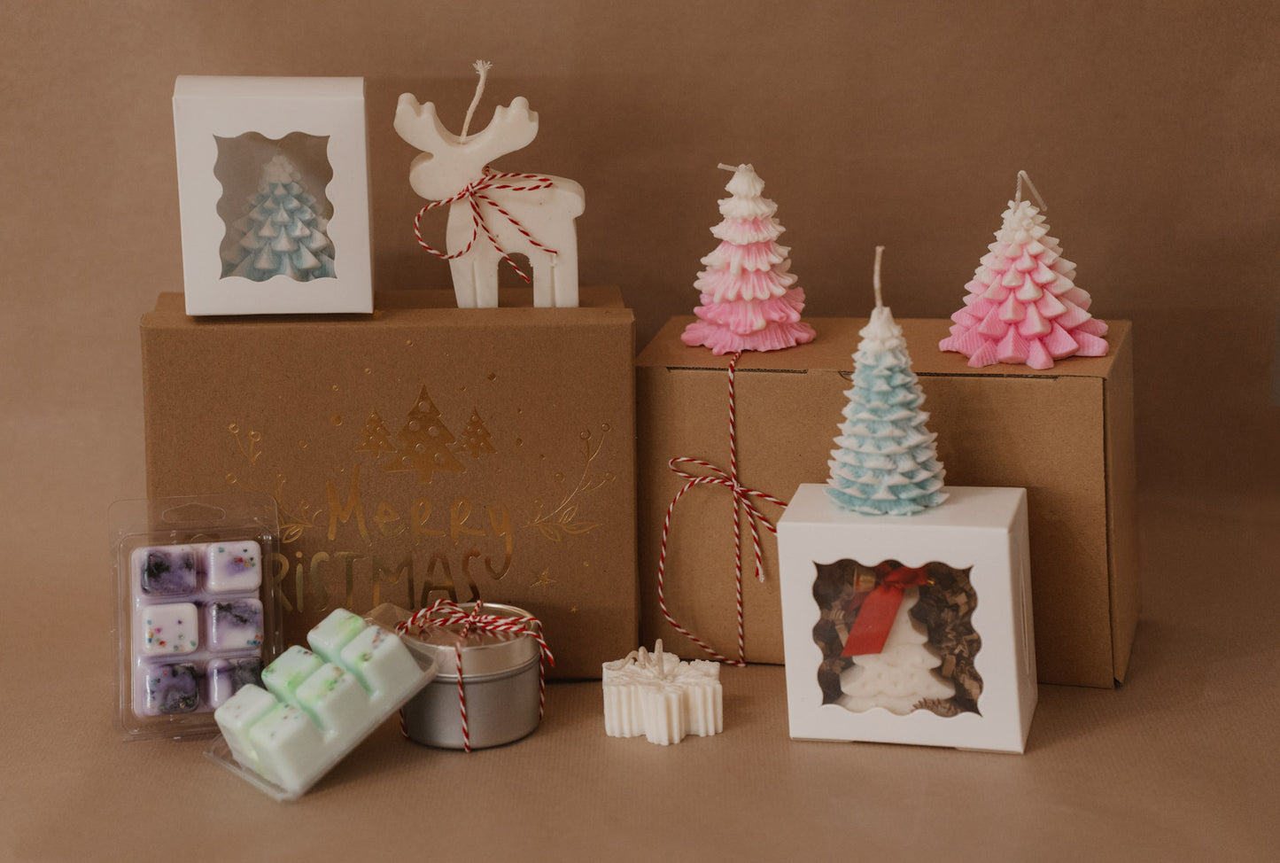 Samostoječe svečke – praznična kolekcija z dušo